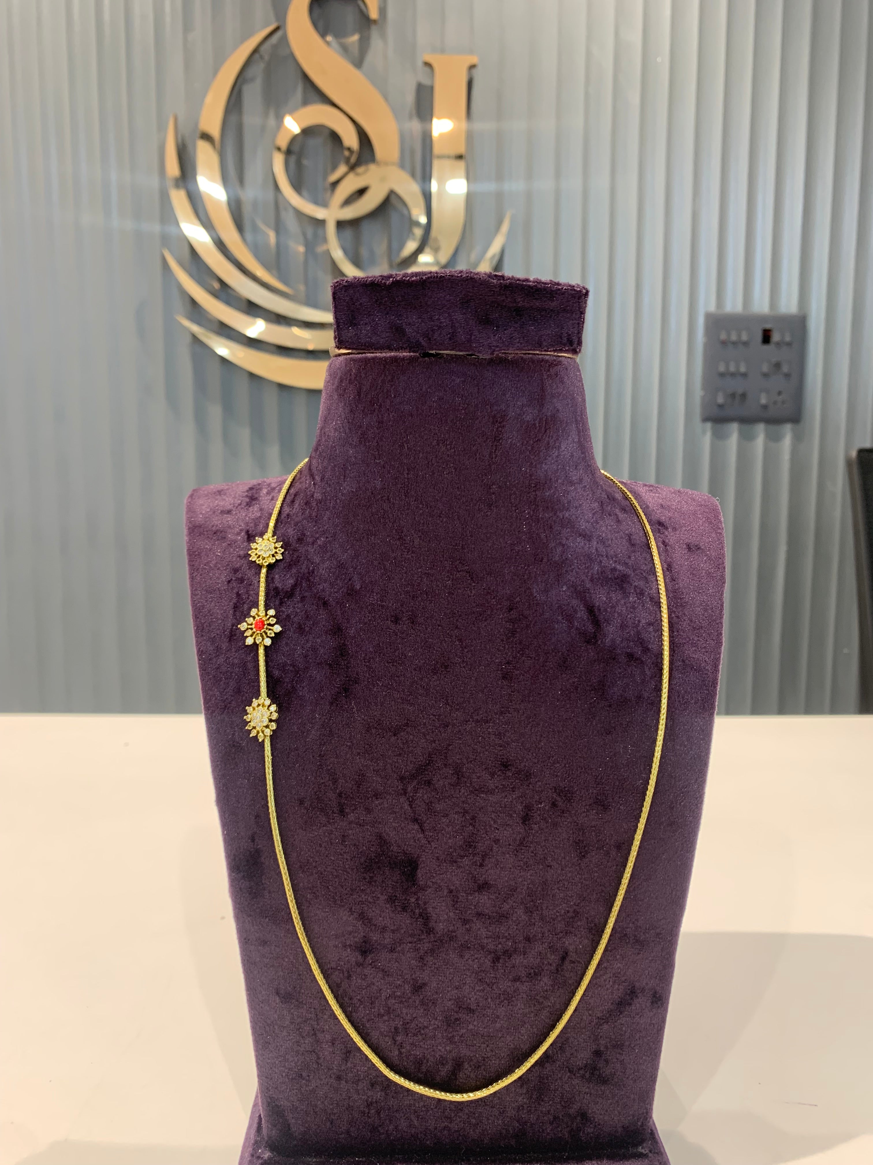 Beautiful thali chain with back hook