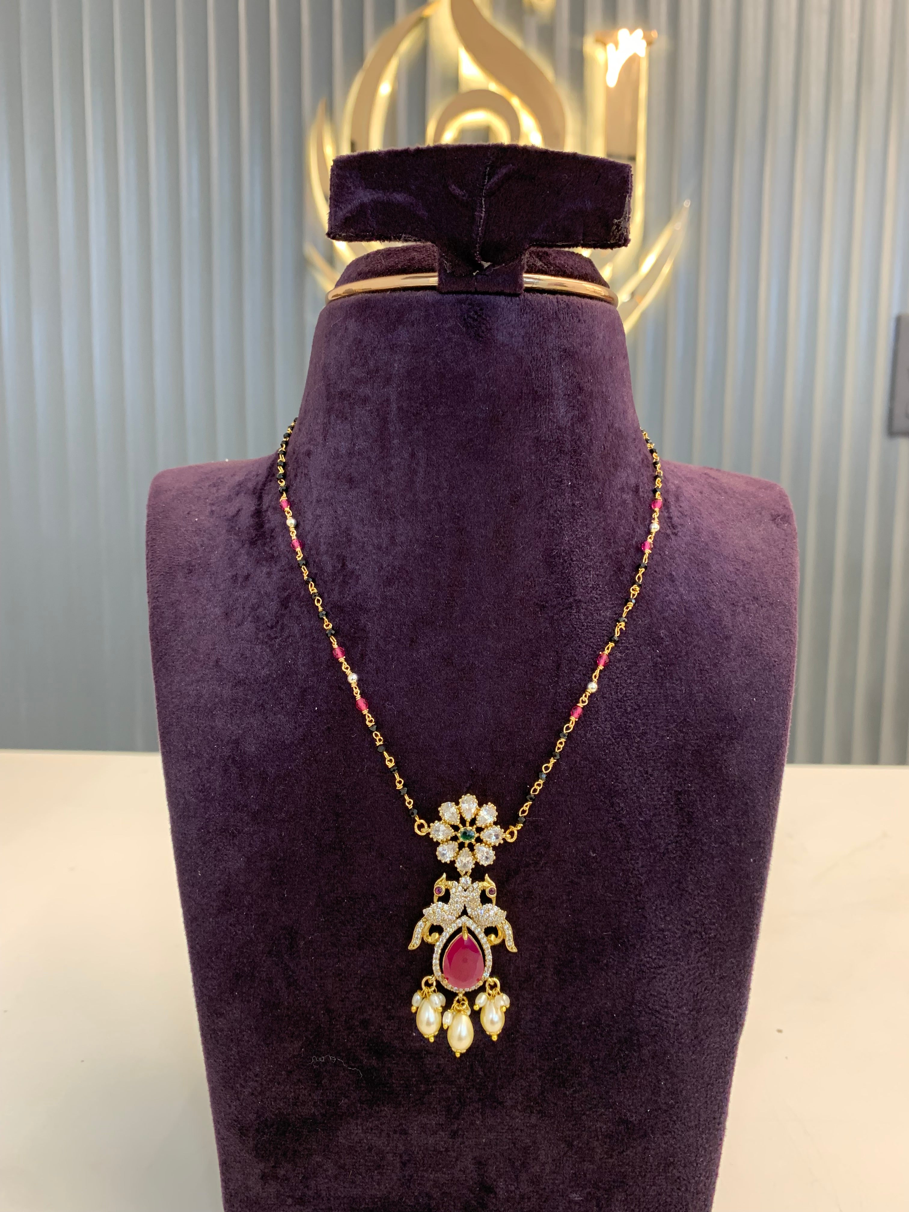 Beautiful black beads