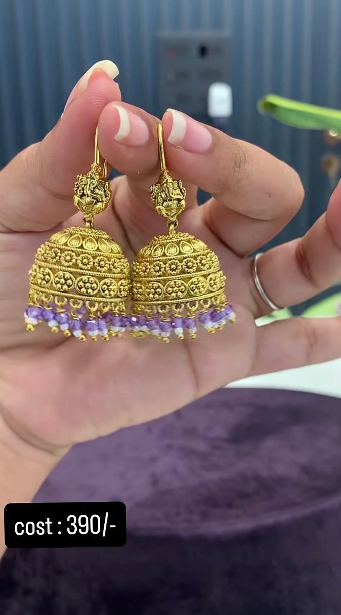 Beautiful ganesh jumkies