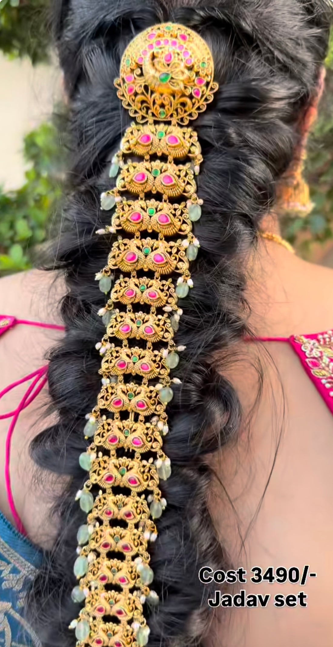 Beautiful Jadav Hairset