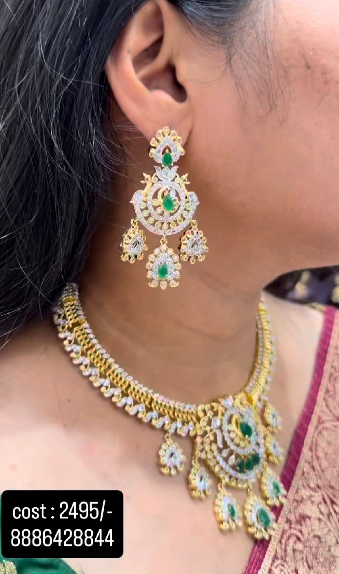 Beautiful GJ polish necklace