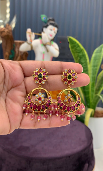 Beautiful Chandbali Earrings