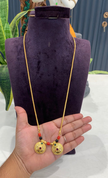 Beautiful customised traditional thali chain 24inchs