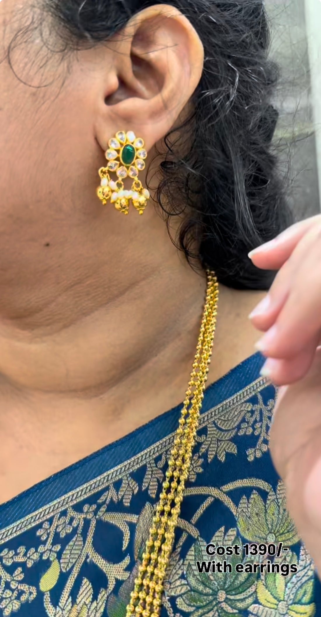 Beautiful Haram with Earrings