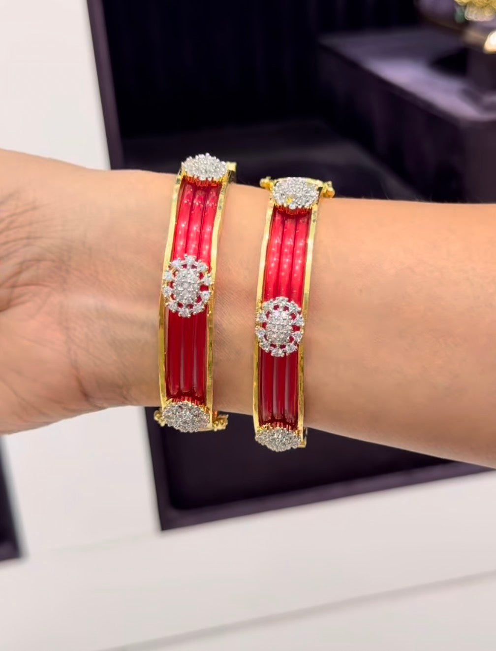 Beautiful New Model Changeable Bangels With 12 Colours
