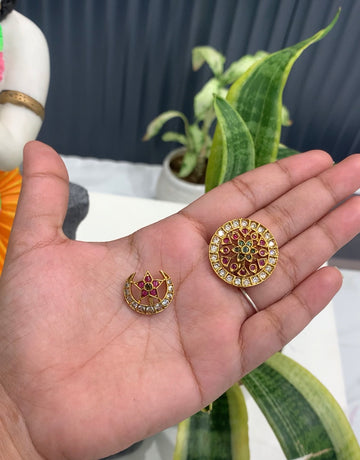 Beautiful Sun & Moon Hair Accessorie with Back Hook