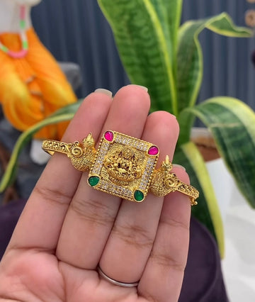Beautiful Lakshmidevi Openable Bracelet