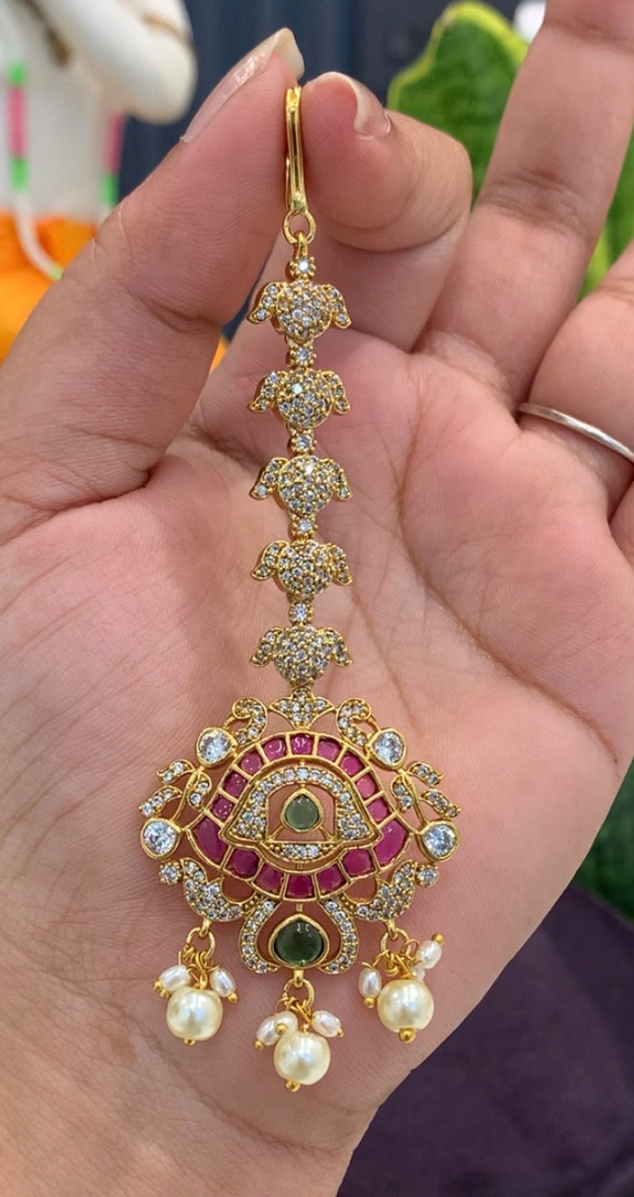 Beautiful pota Stone Tikka With pearls Making