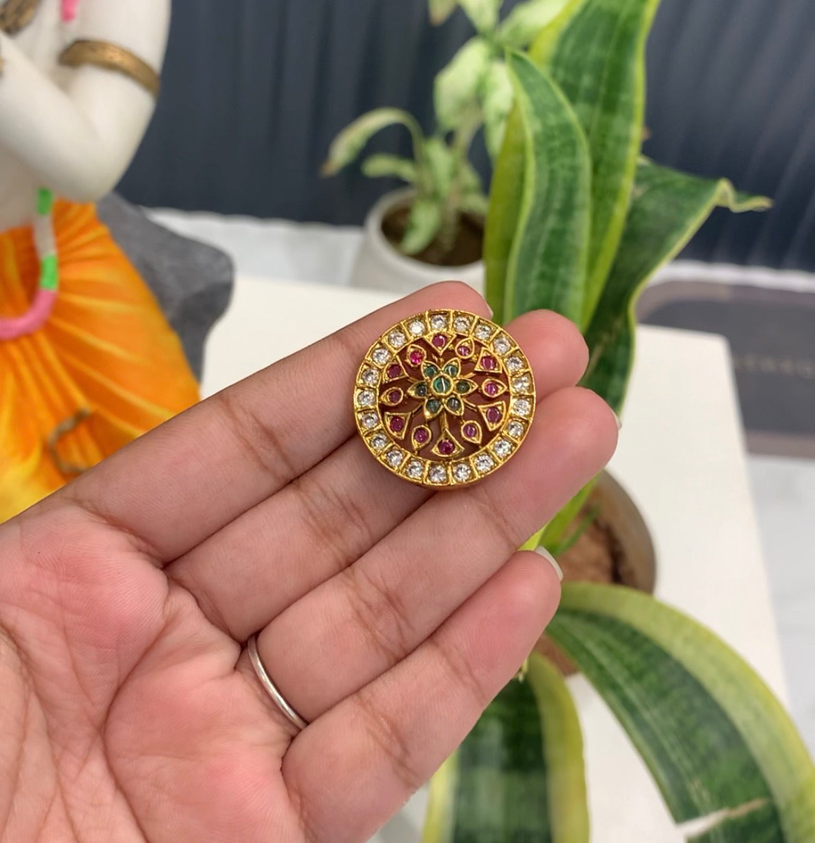 Beautiful Sun & Moon Hair Accessorie with Back Hook