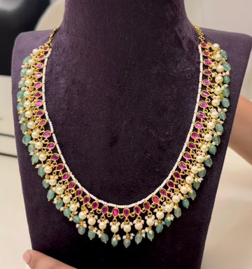 Beautiful Jadav Drops Malla ( 22 inches )prebook 15 days