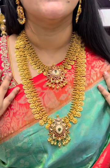 Beautiful Pota Stone Kasu COMBO without GodMotive & Back Adjustable Rings