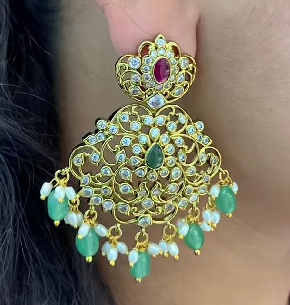 Beautiful Earrings with Pushback