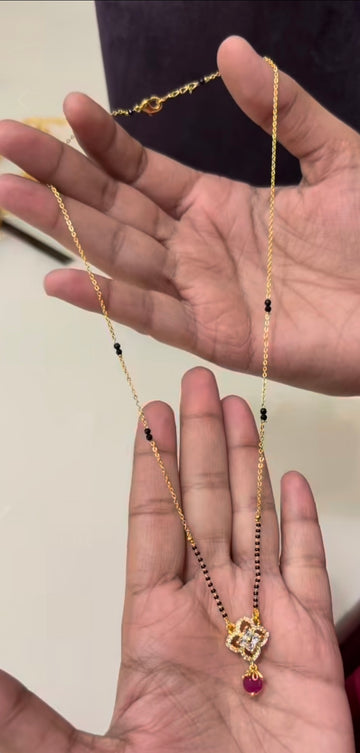 Beautiful Fancy Blackbeads with Cute Locket