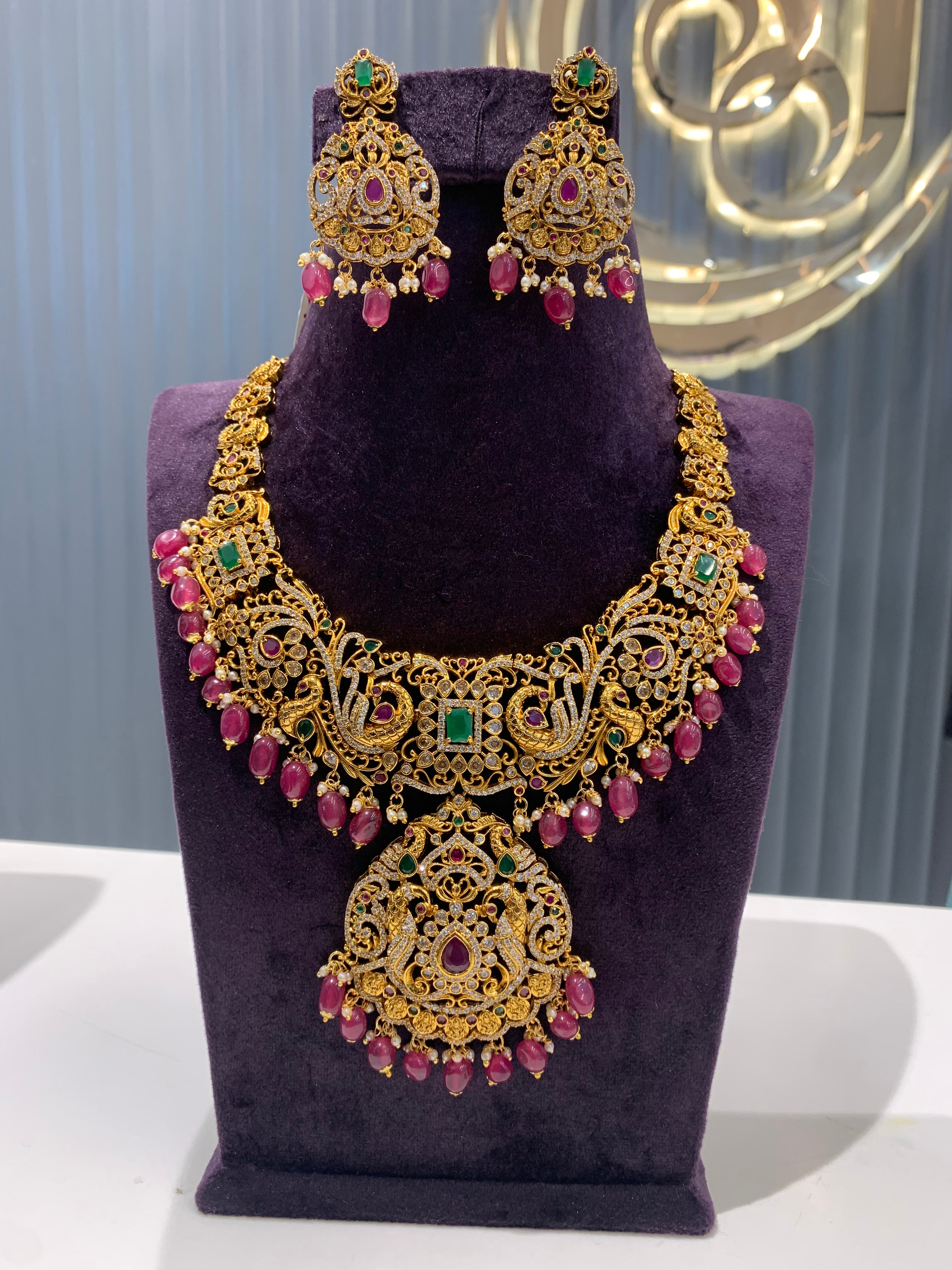 Nakshi Polish Beautiful Necklace
