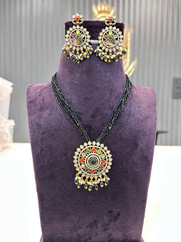 Navarathna Locket set