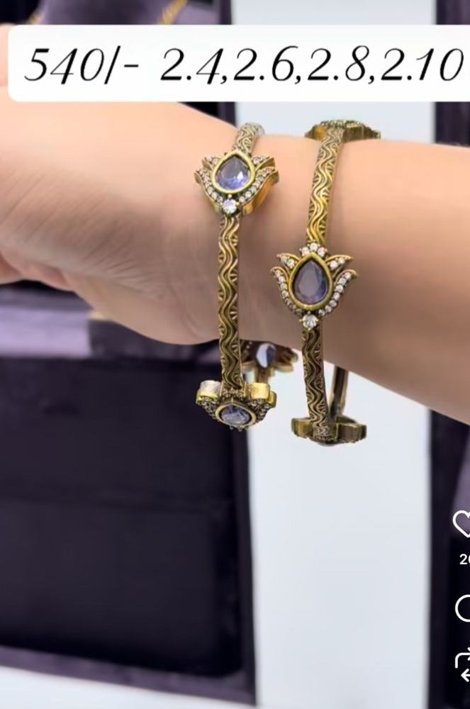 CZ MEHANDI BANGLES