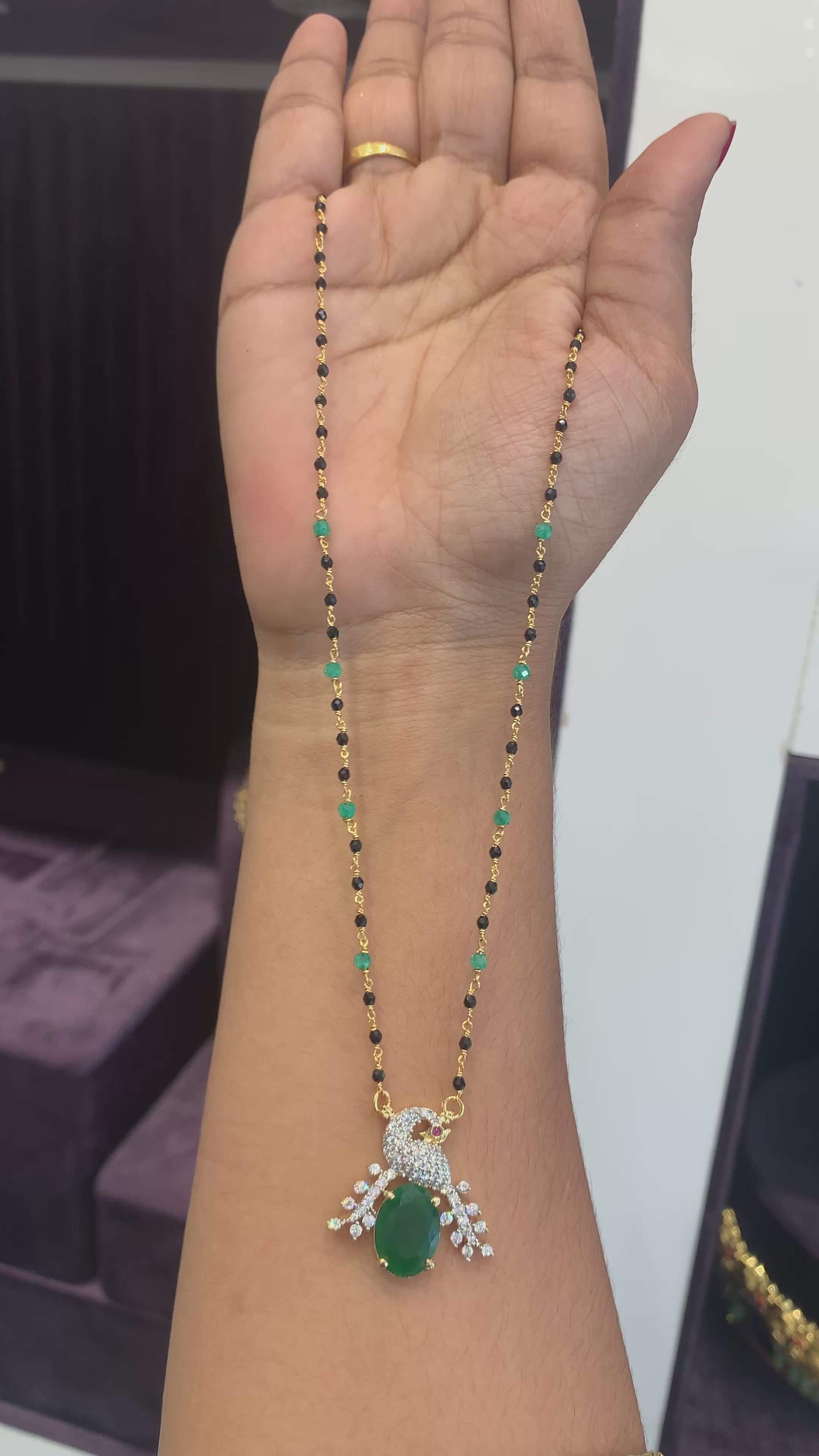 Beautiful GJ locket blackbeads
