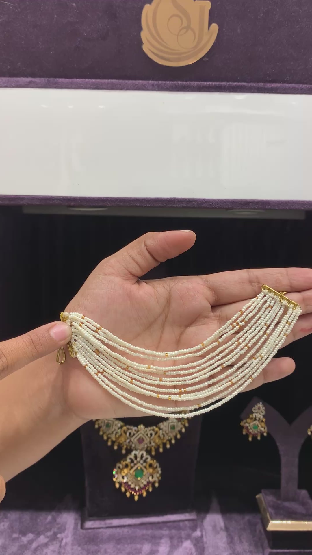 Beautiful sugar pearls Champaswaralu