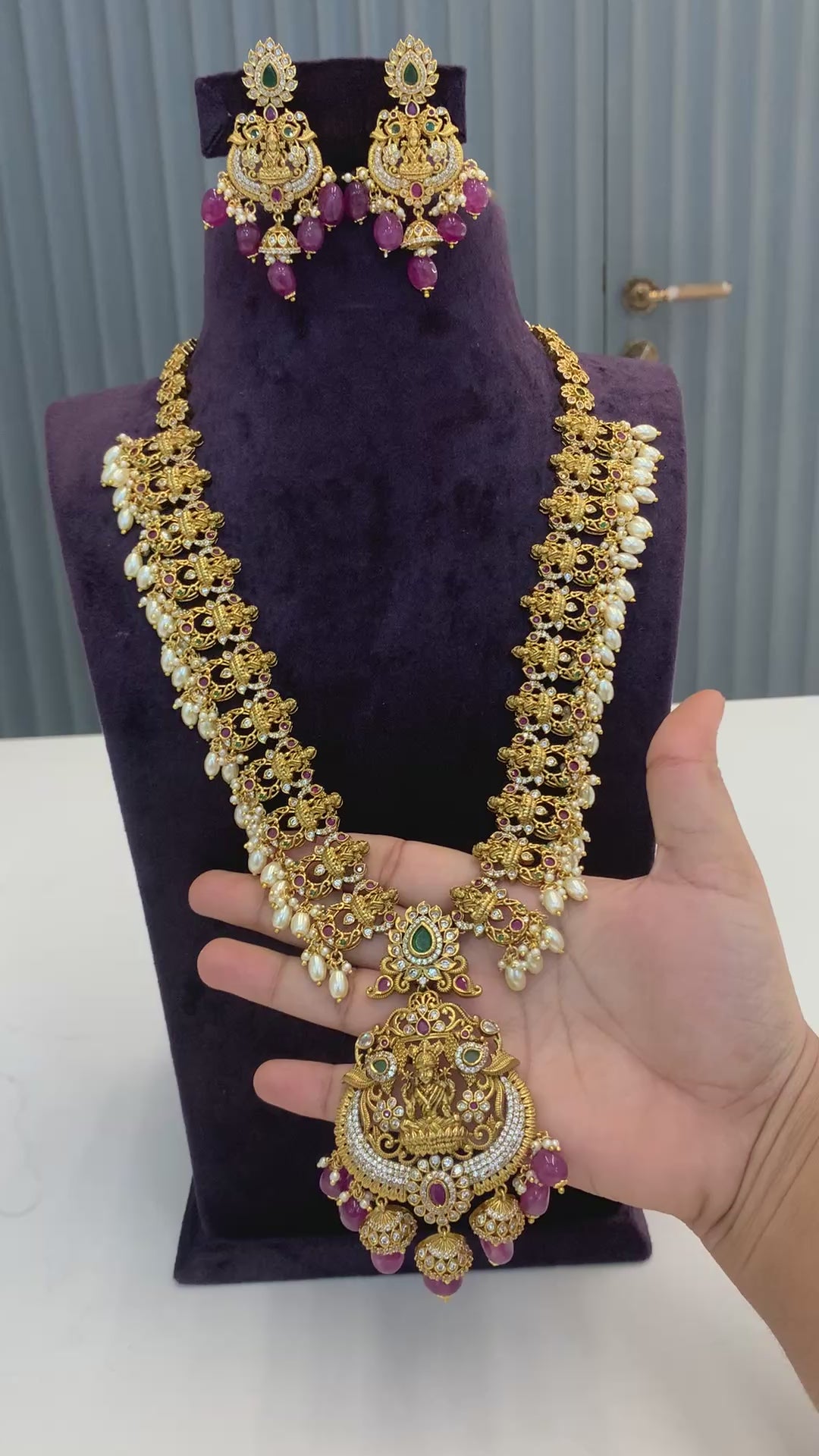Beautiful nakshi long haram