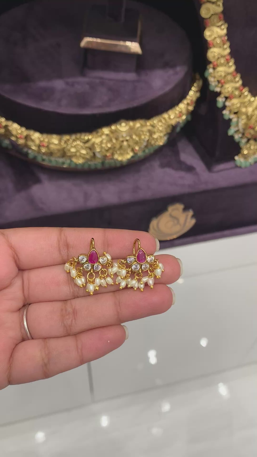 Beautiful ruby  bugadi