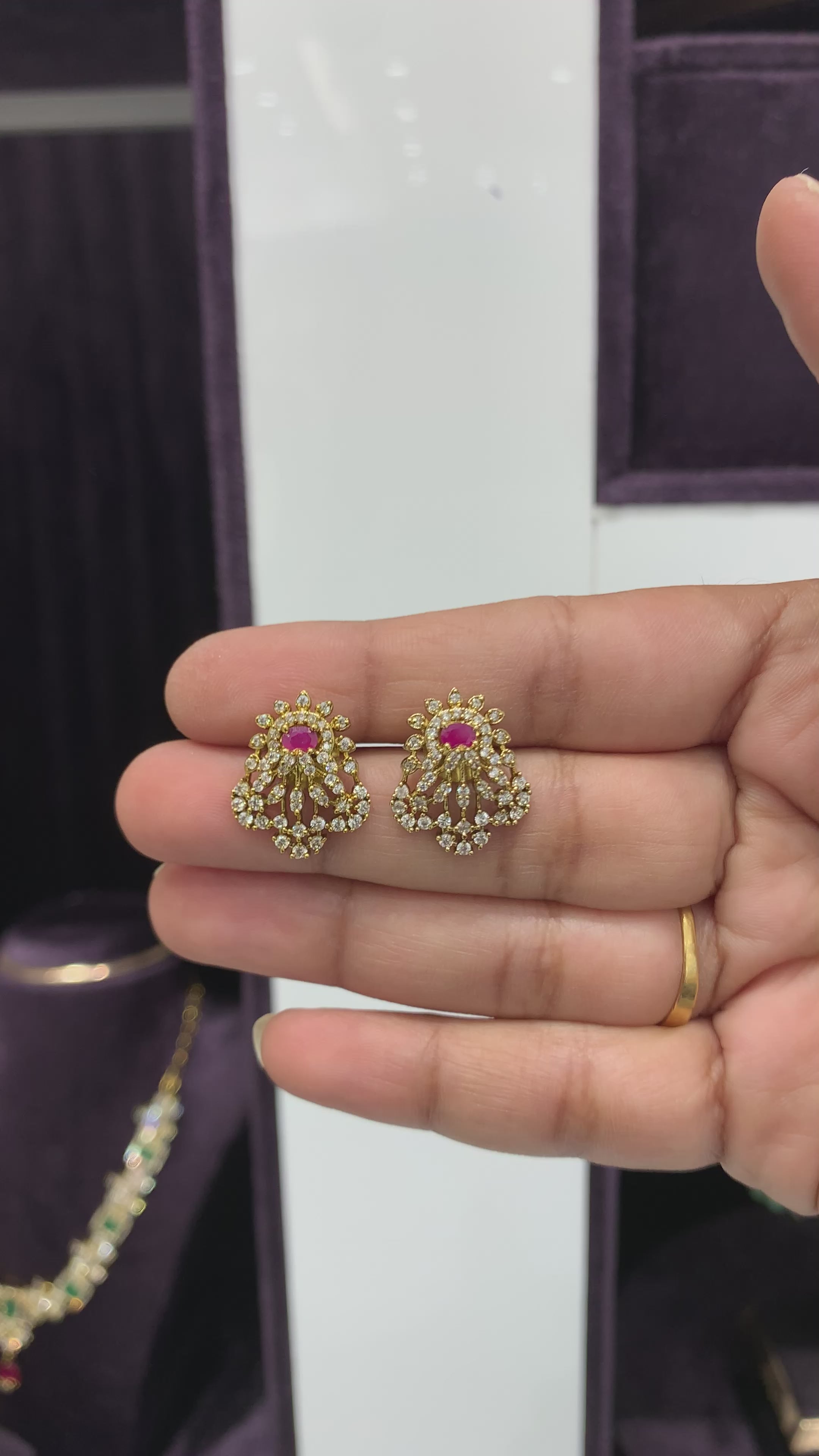 Daimond Replica Earstuds