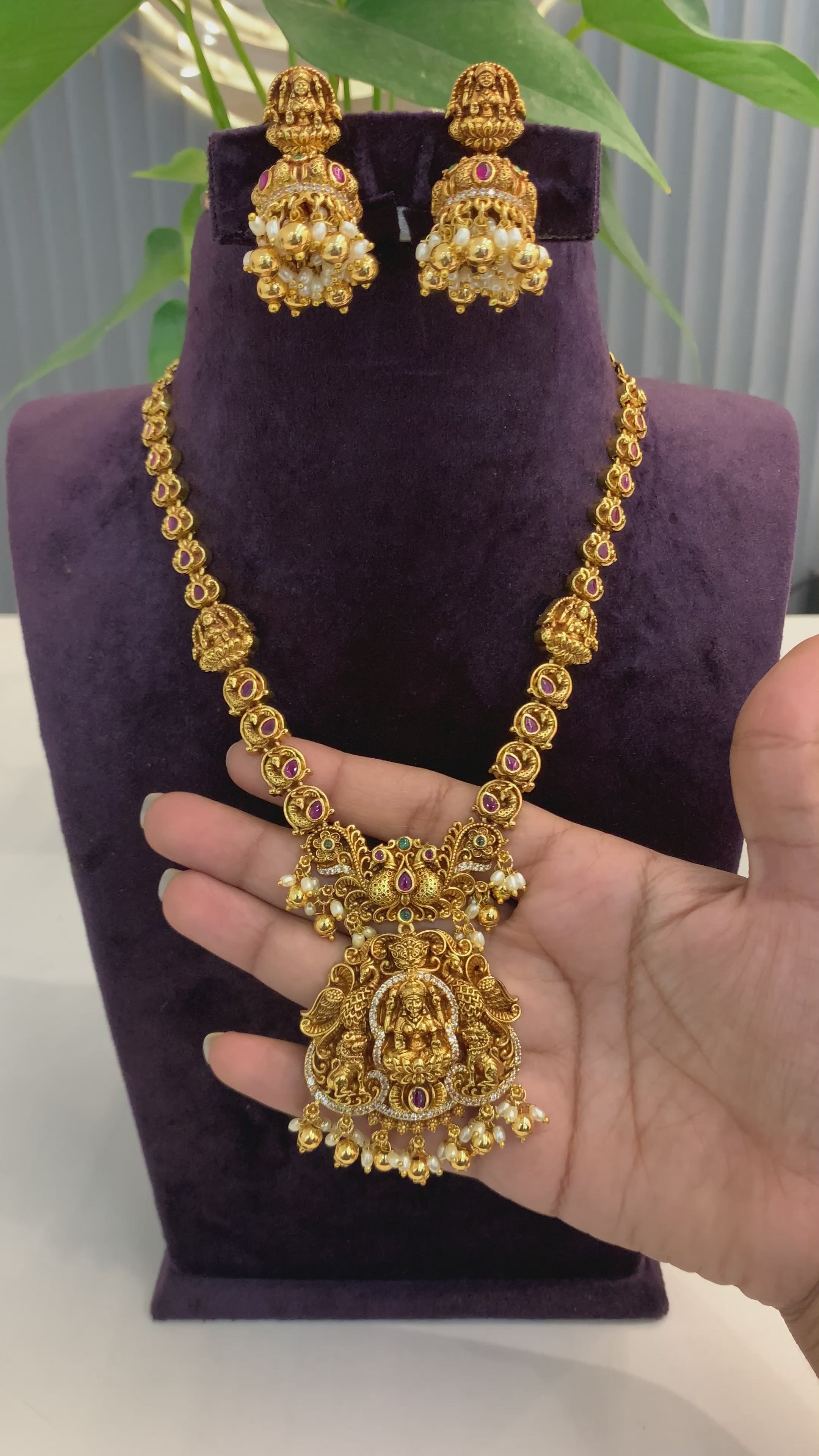 Beautiful Nakshi 3D Necklace