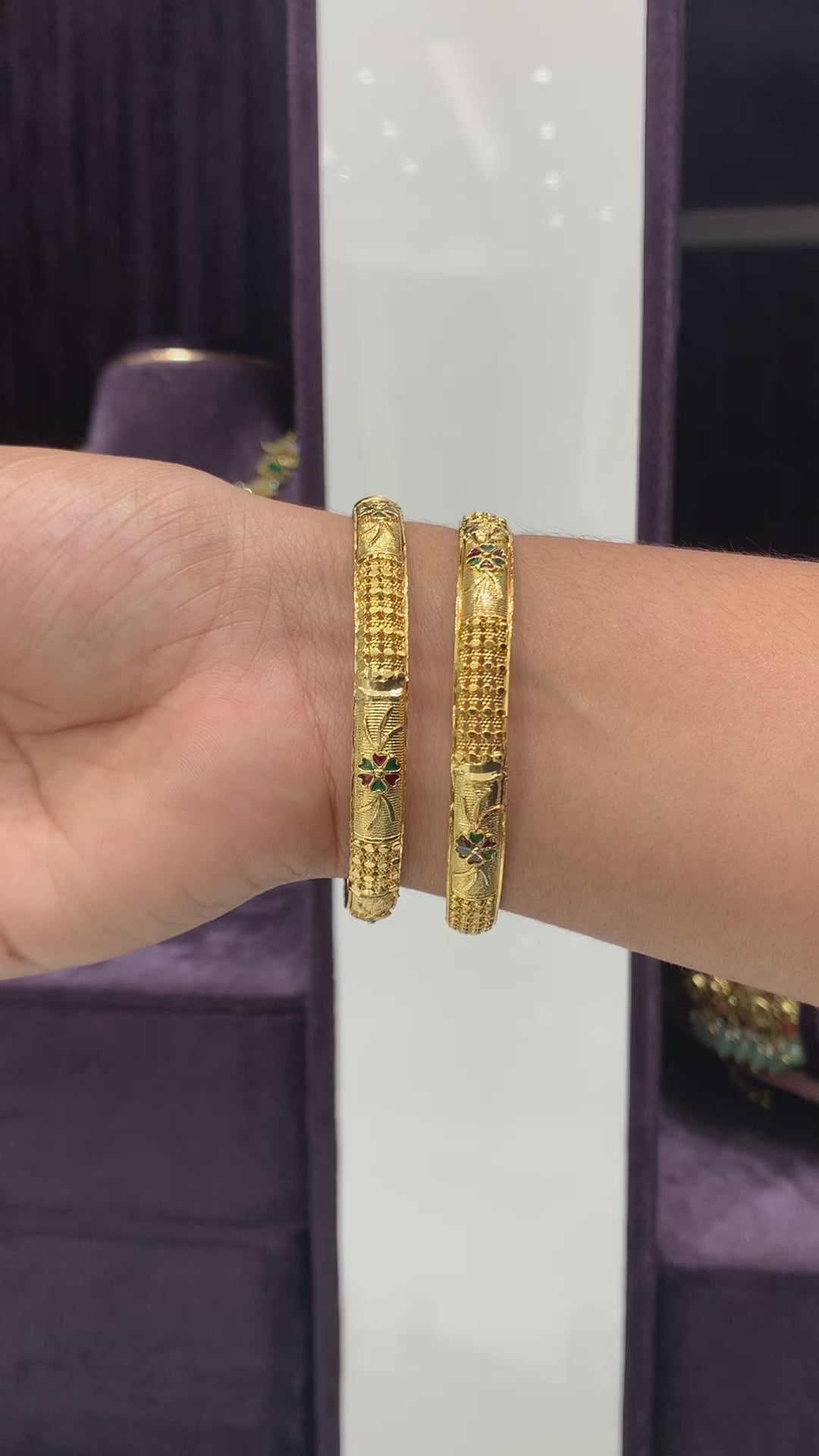 Microplated Bangles
