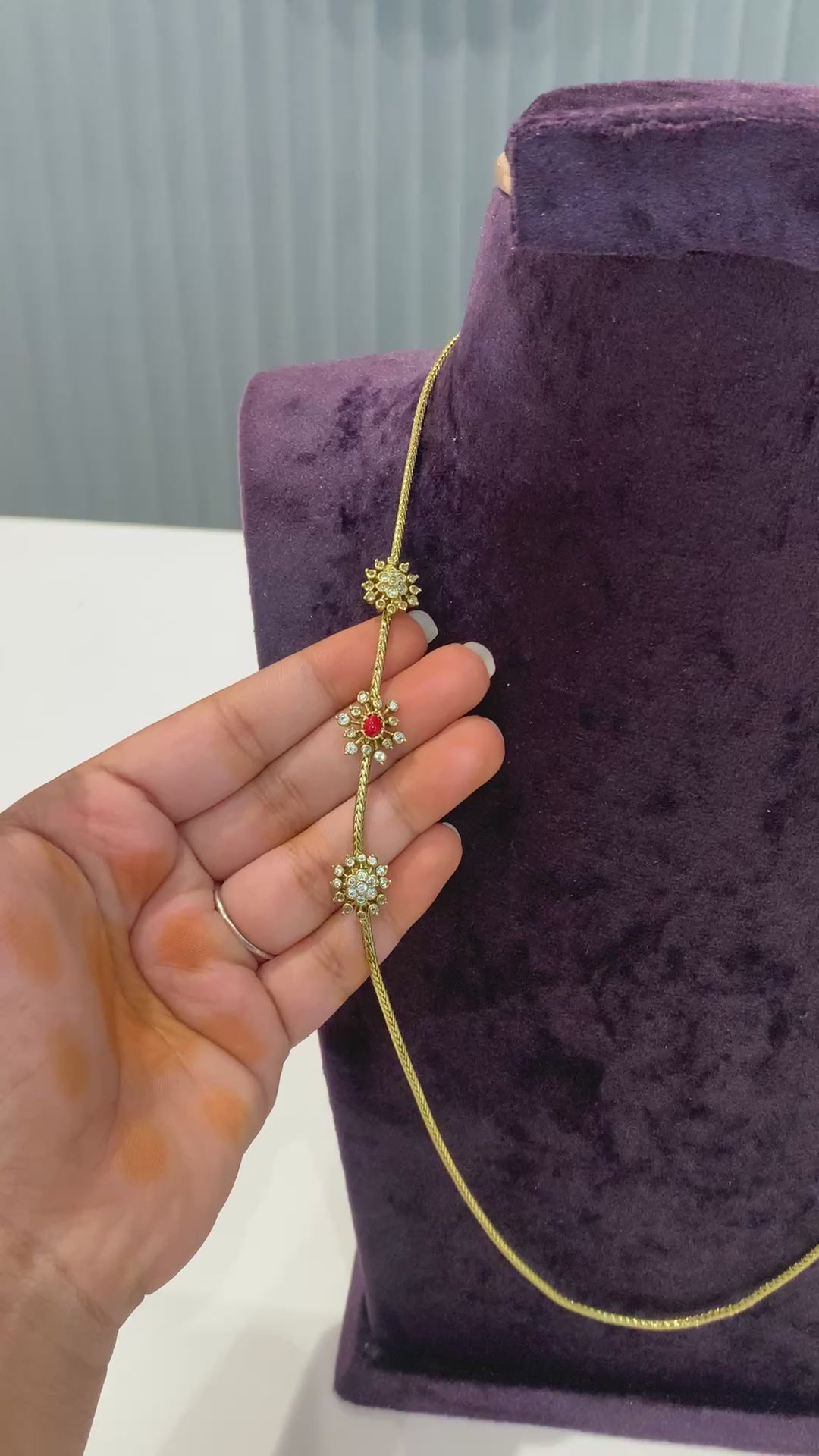 Beautiful thali chain with back hook