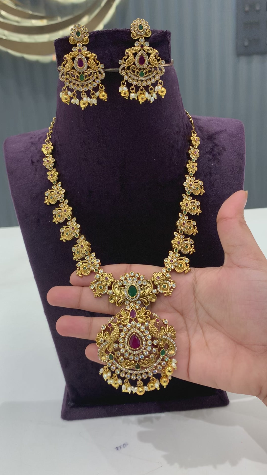 Trendy Nakshi necklace