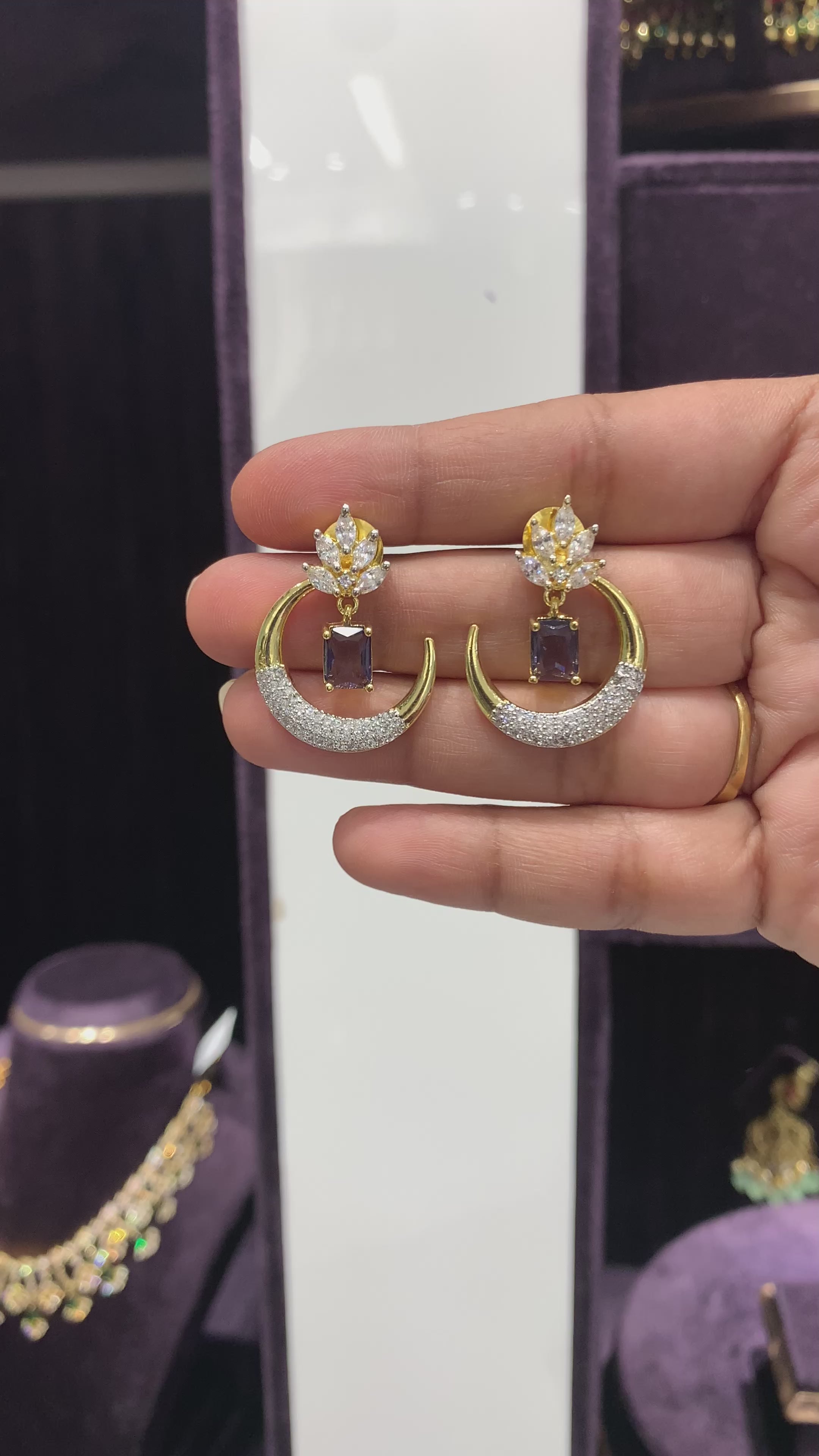 Beautiful GJ earrings