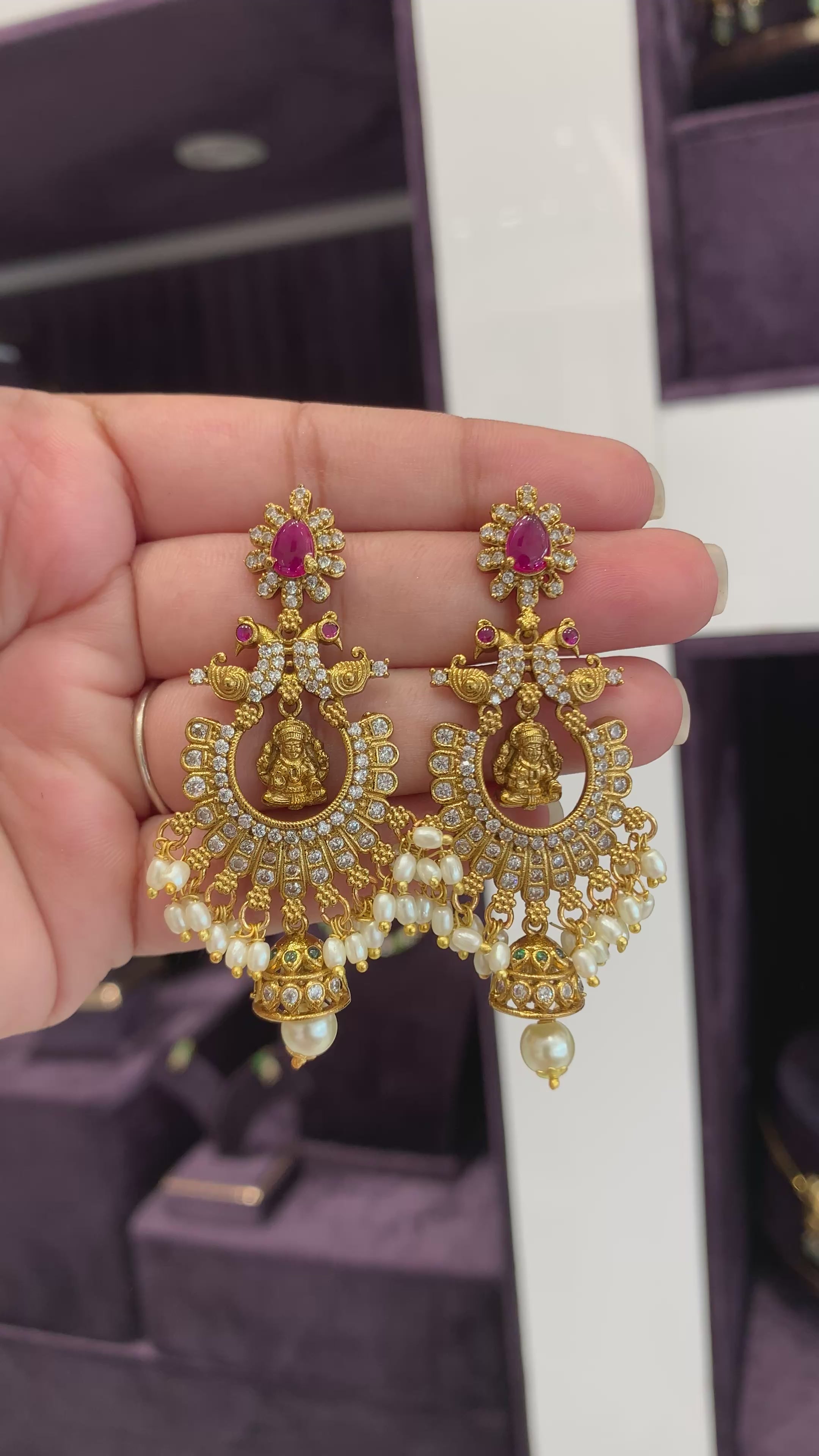 Beautiful traditional earrings