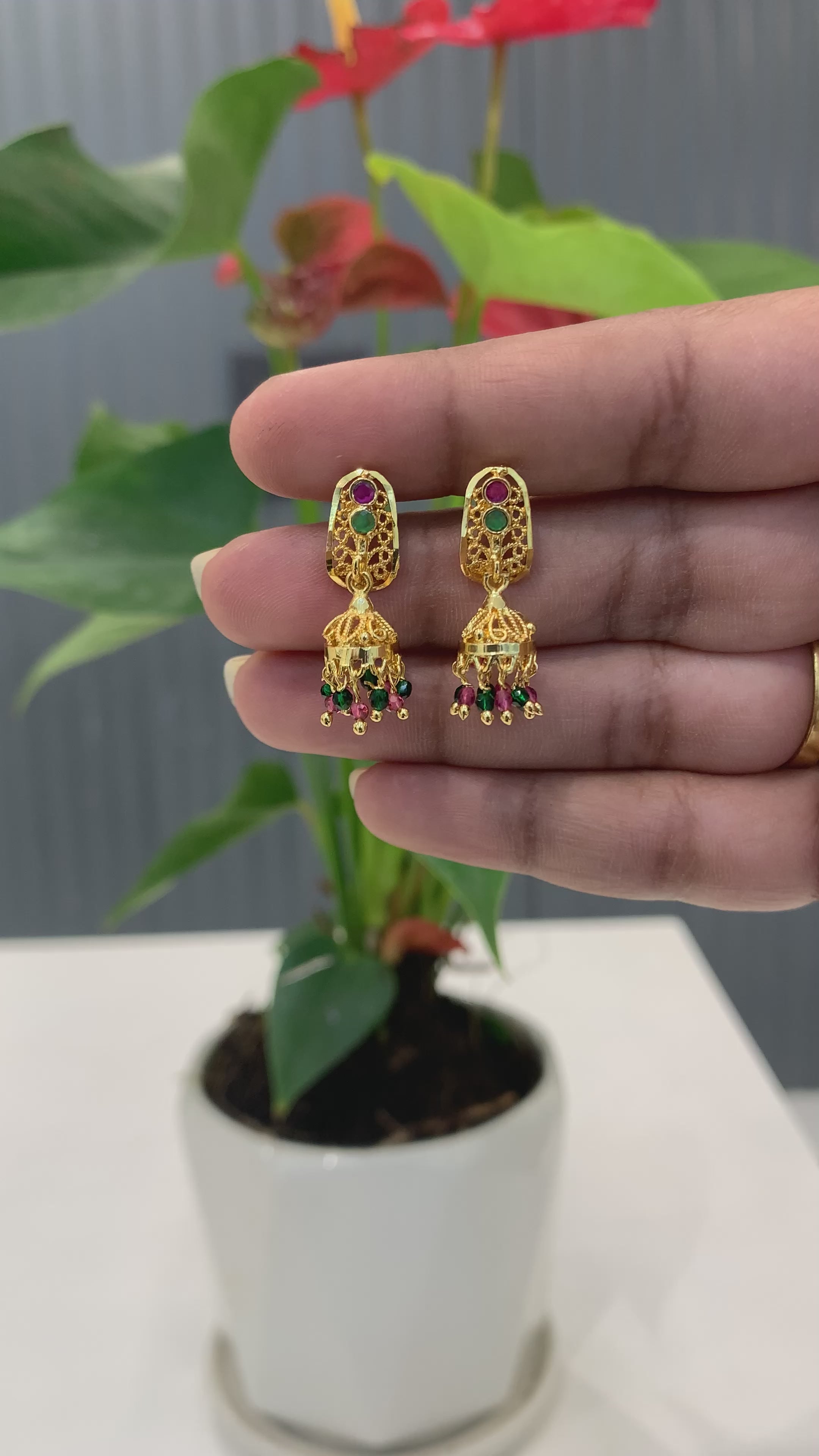 Beautiful cute micro plated Jumkis