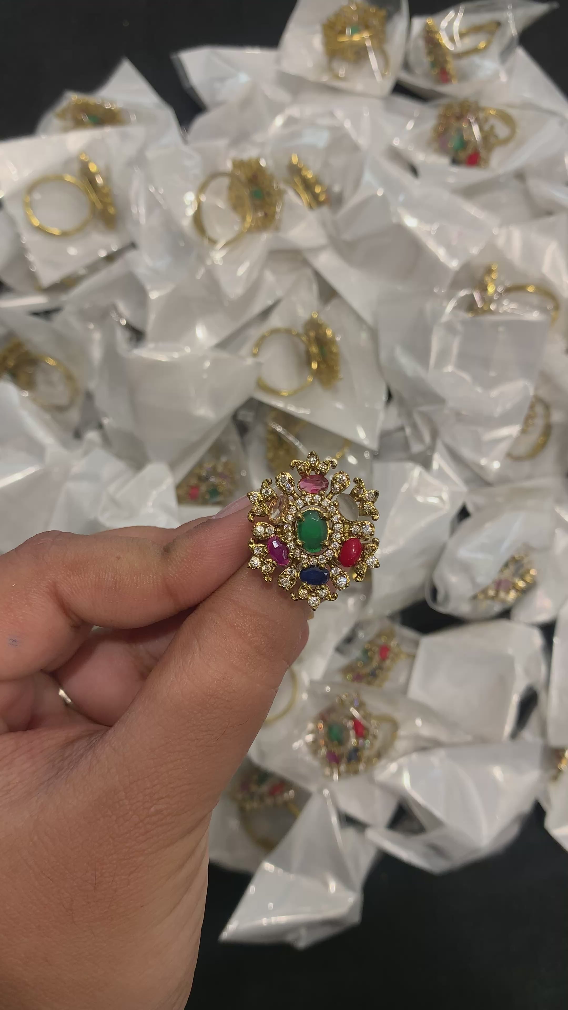 Beautiful navarathana ring