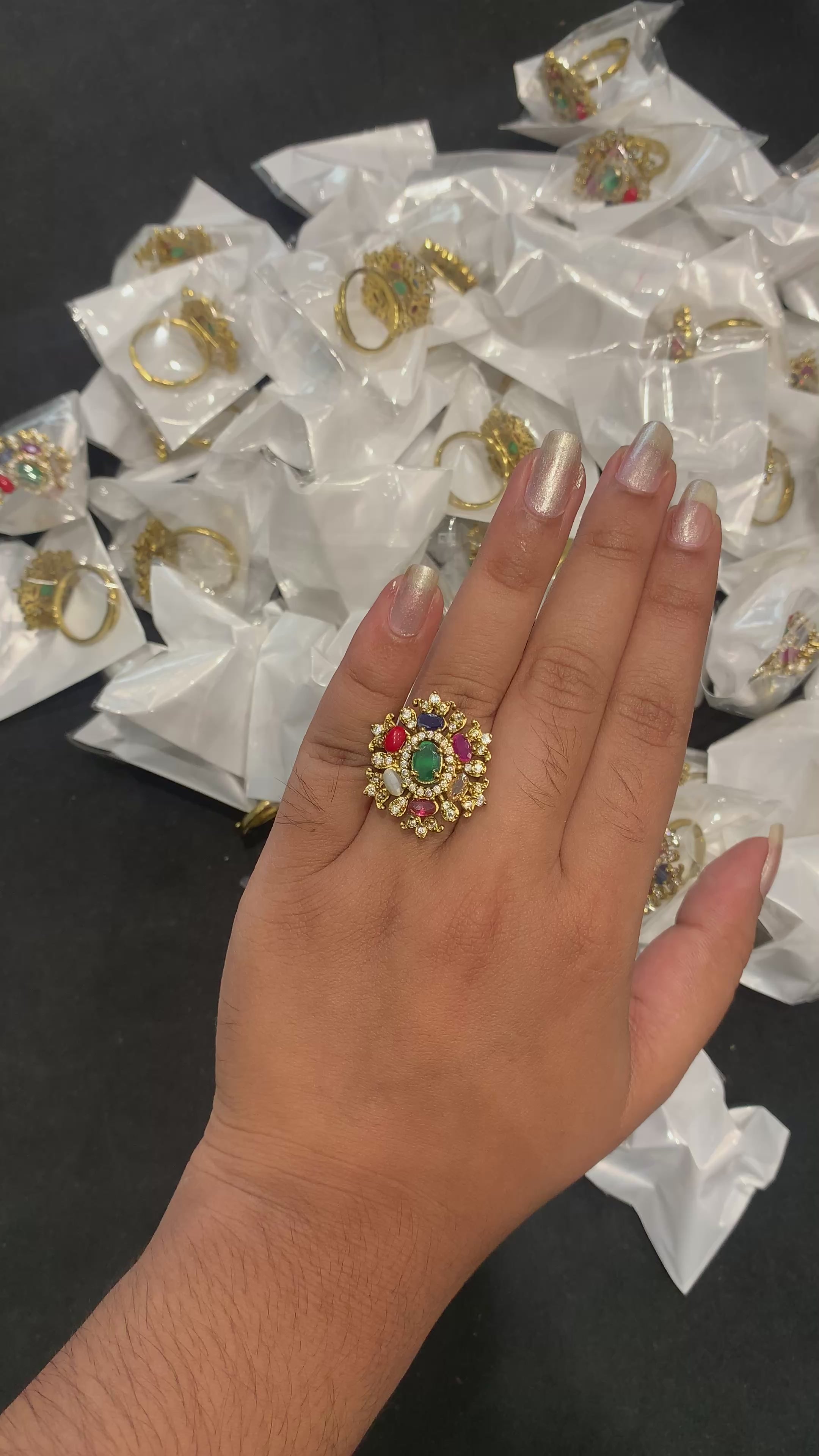 Beautiful navarathana ring