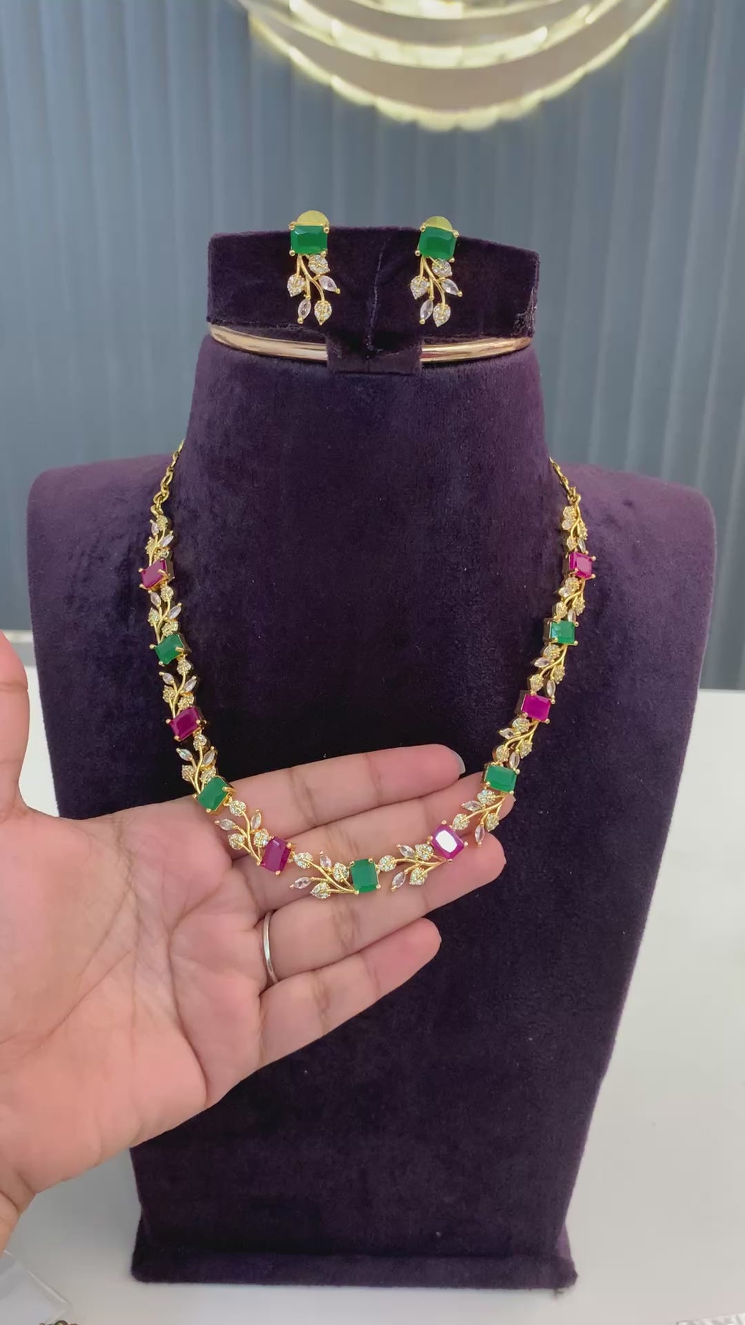 Beautiful Multi stone necklace