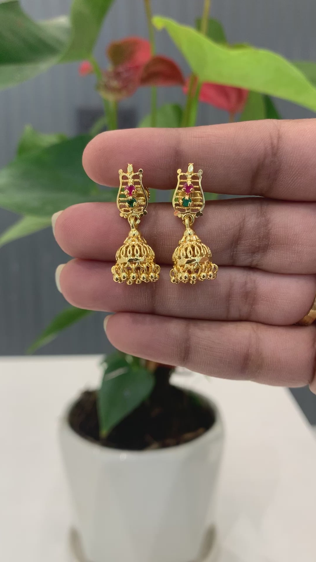Beautiful Microplated Jumkis