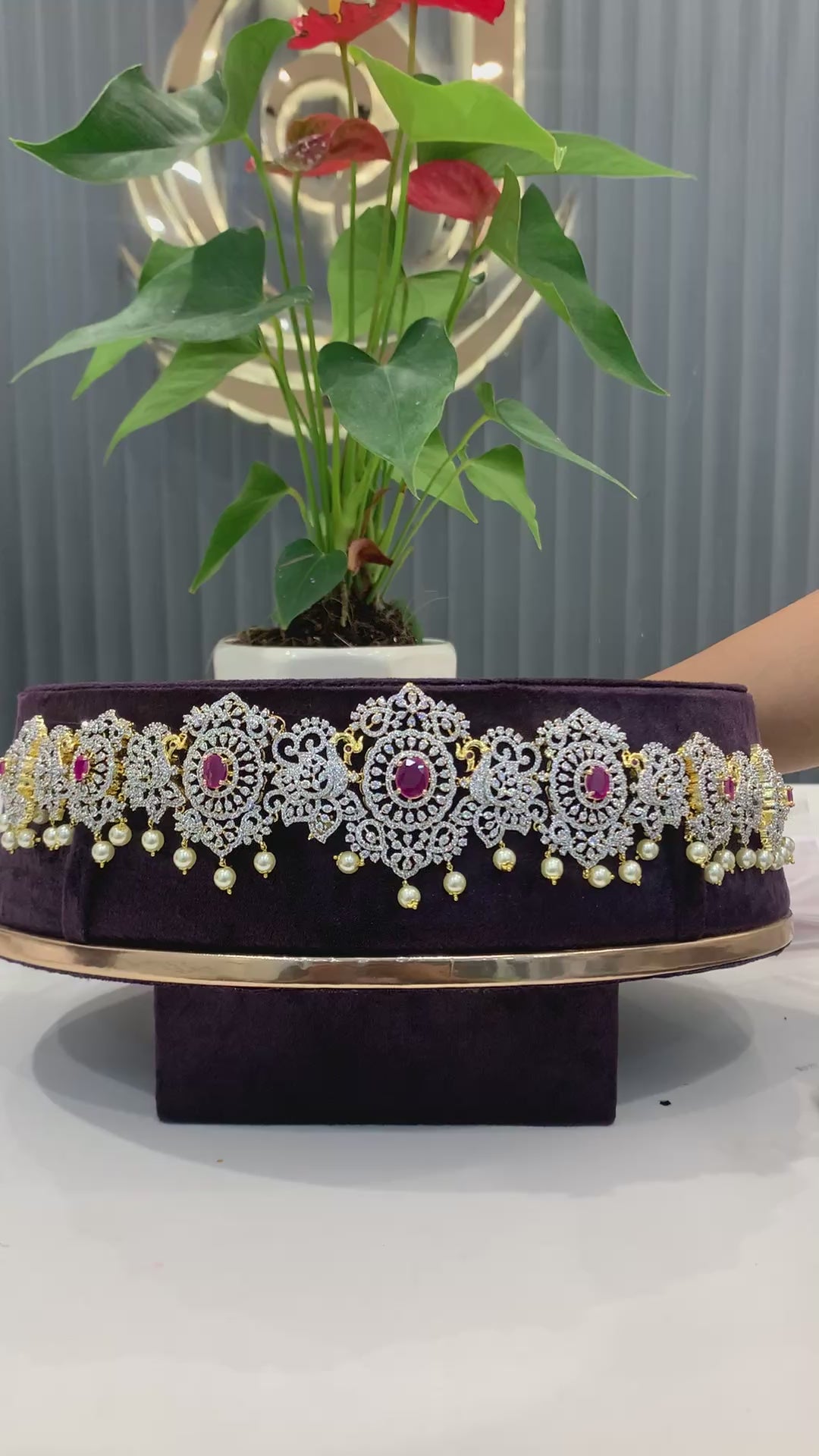 Beautiful GJ chain vadanam