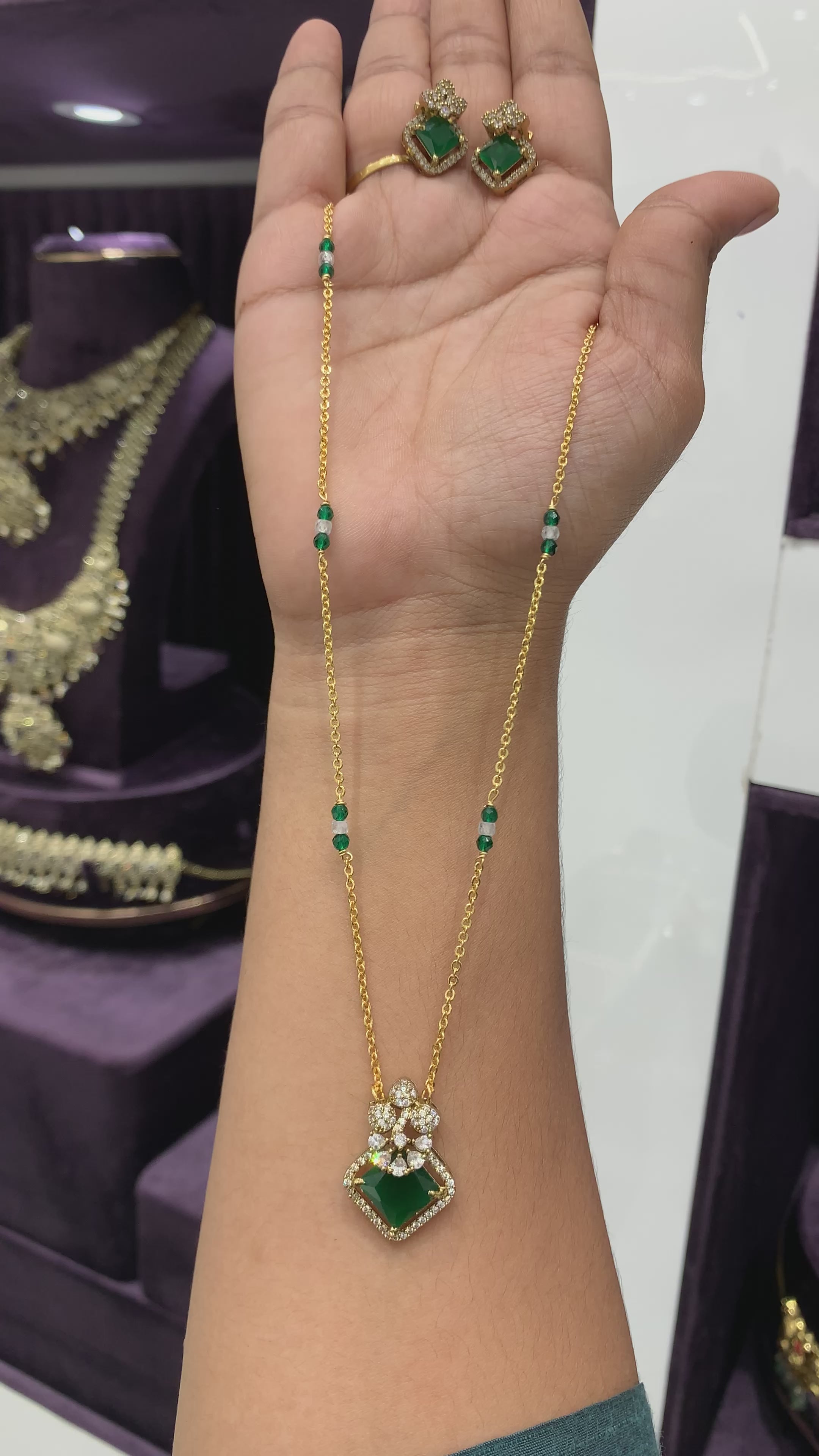 Cute Locket set with Chain