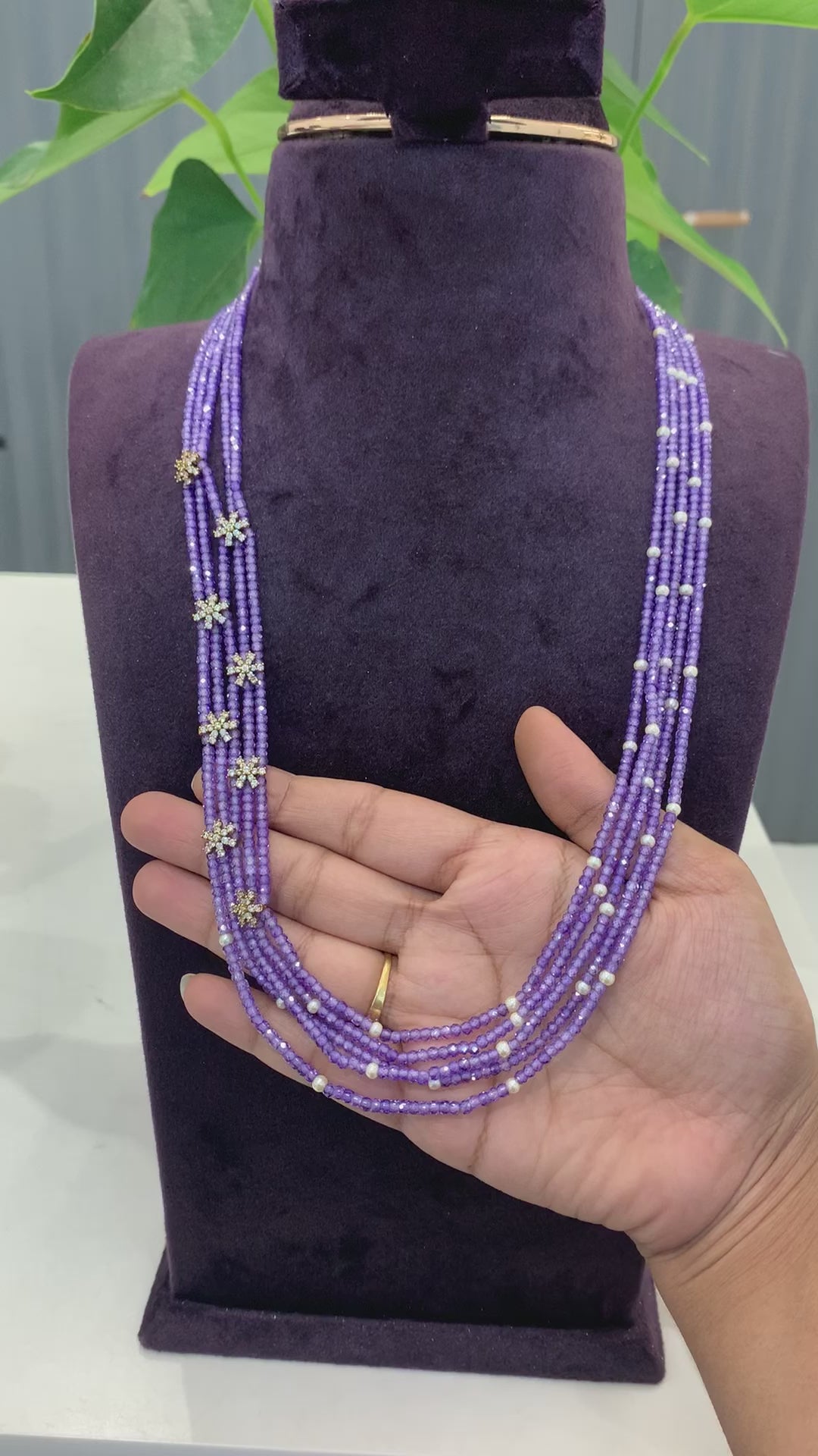 Beautiful Premium cz crystals beads set
