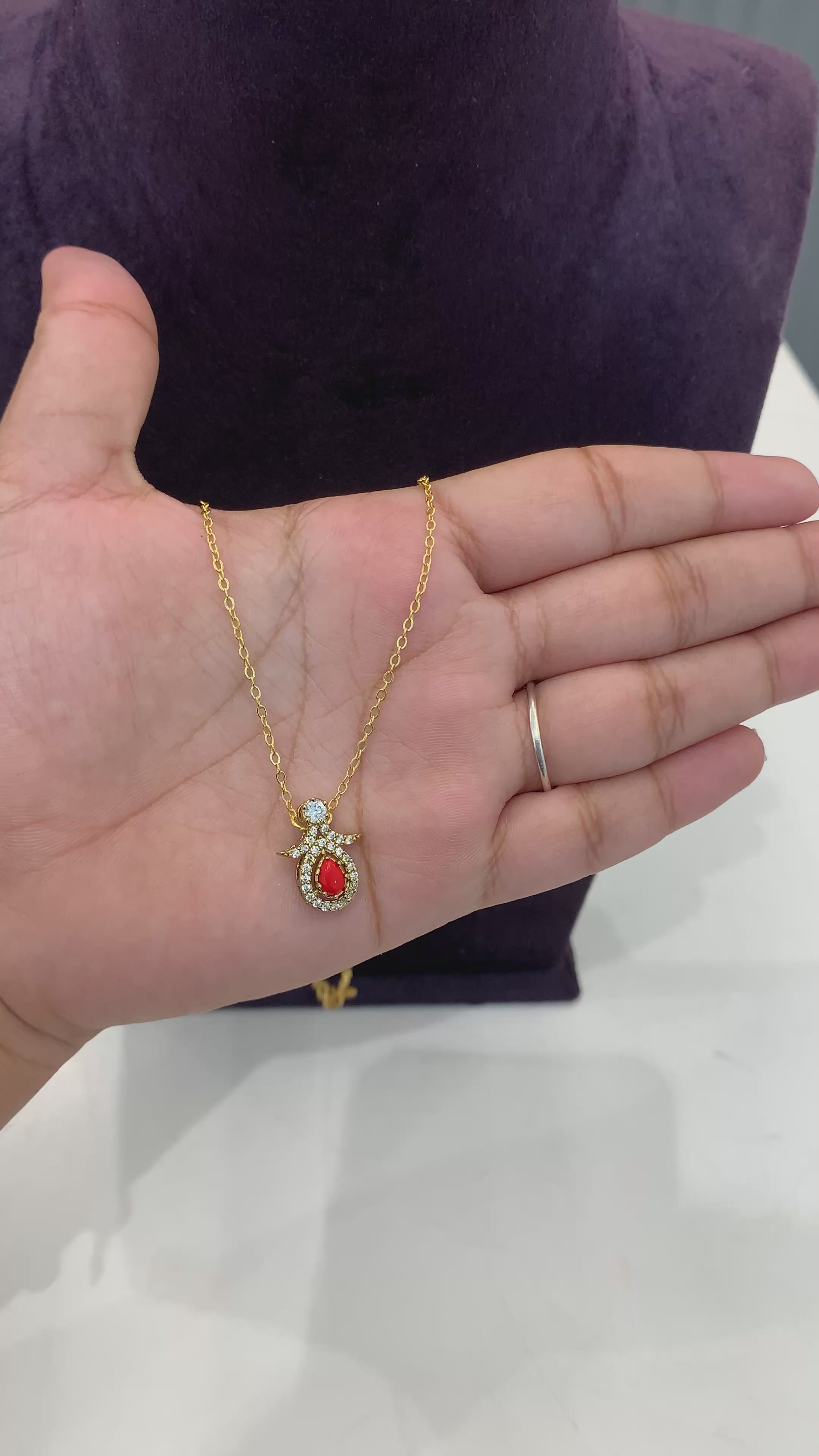 Beautiful pagadam chain