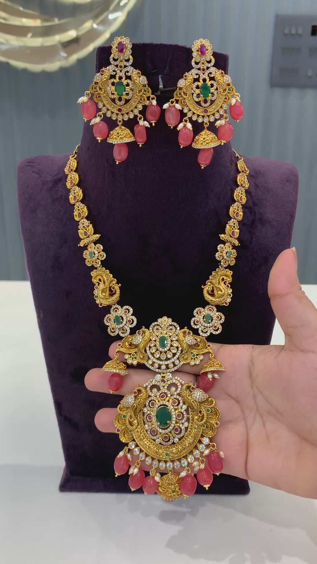 Beautiful Nakshi  necklace