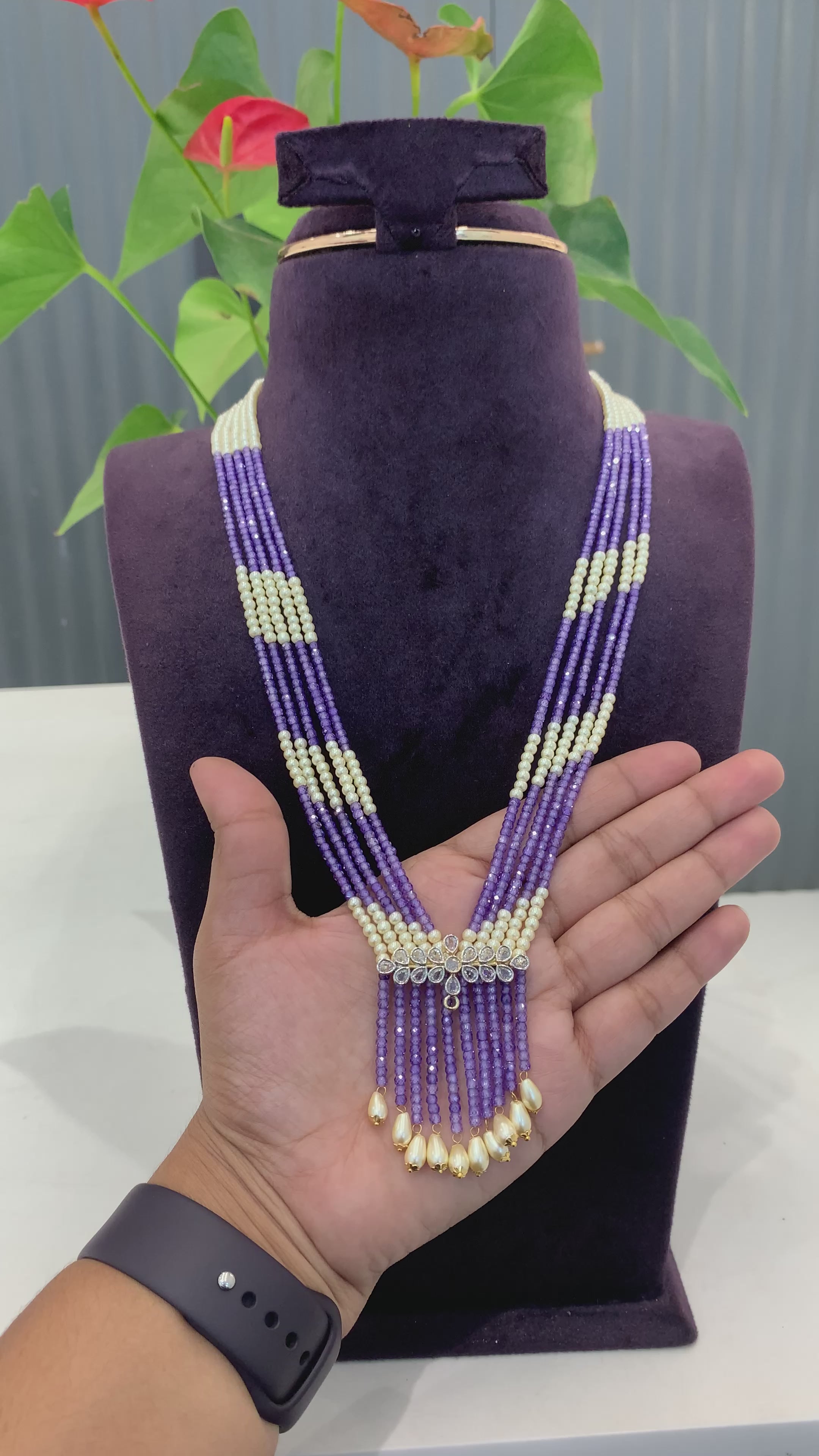 Beautiful and Elegant Beads set with premium crystal beads
