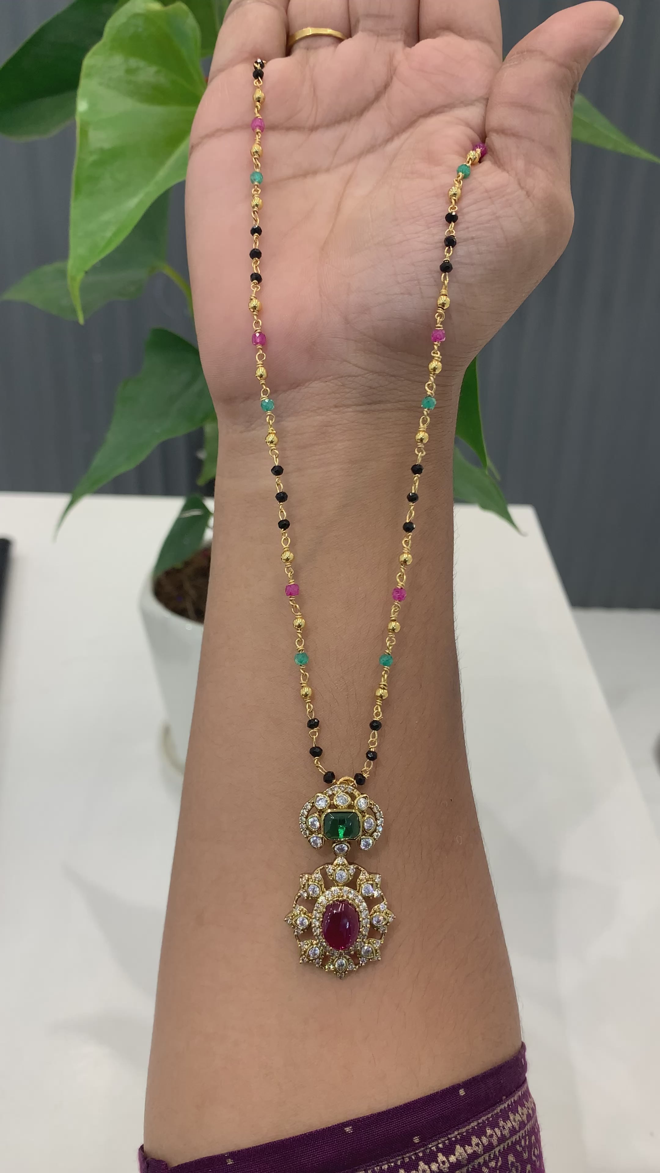 Beautiful Multi Black beads