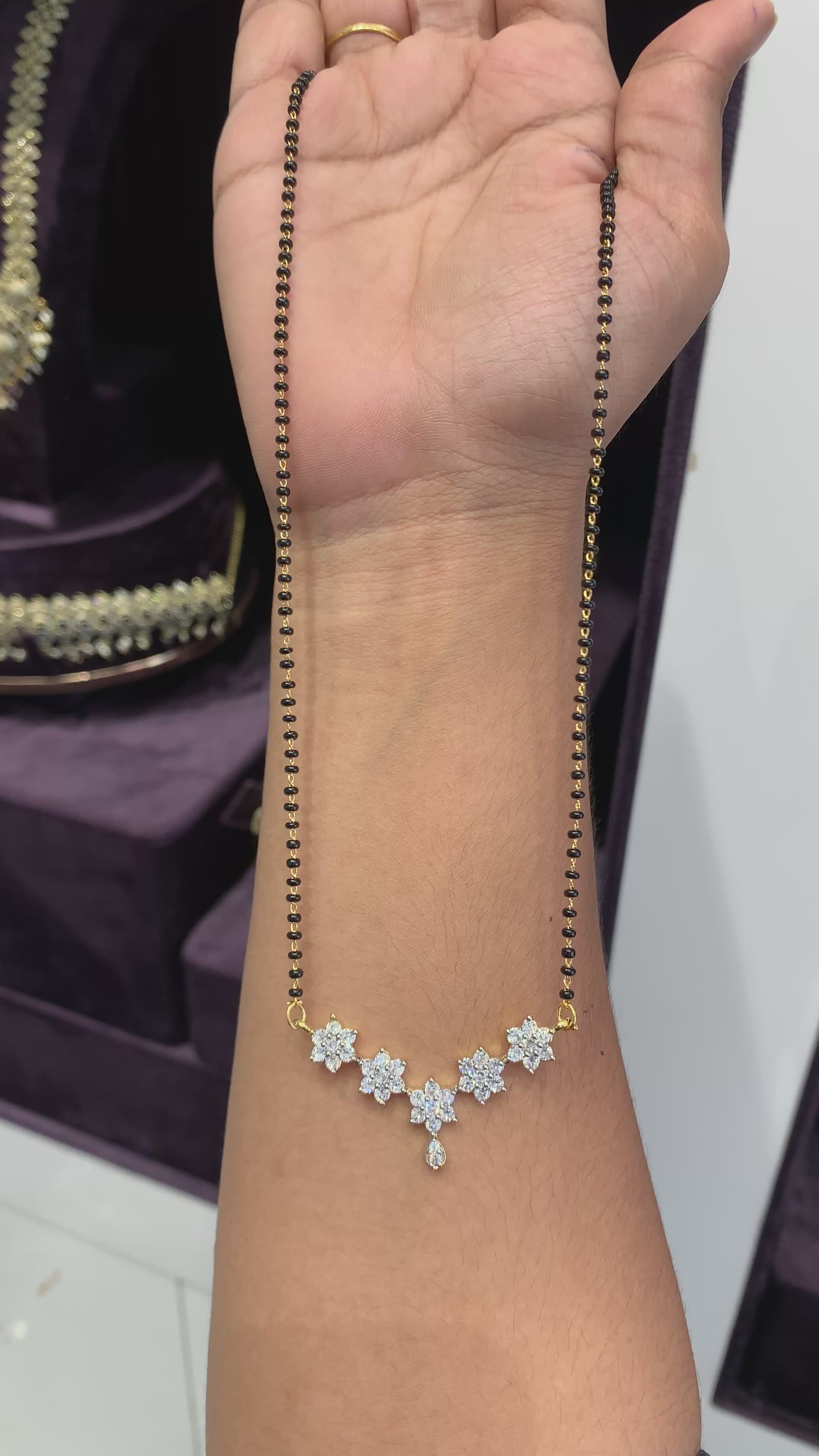 Beautiful black beads