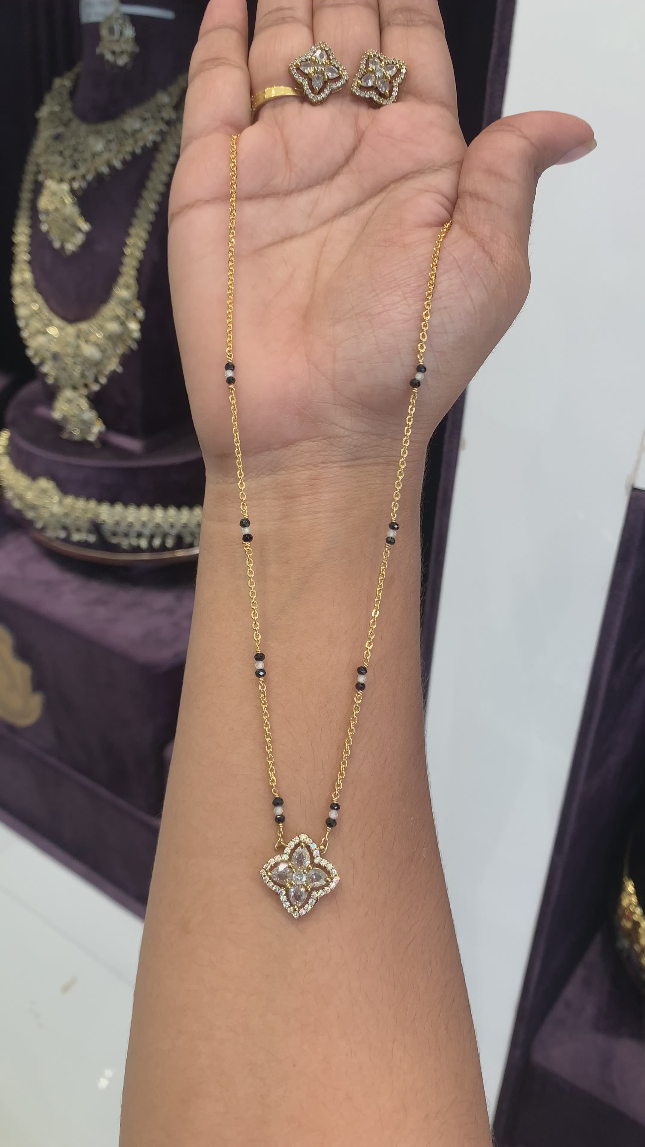 Beautiful Black beads set