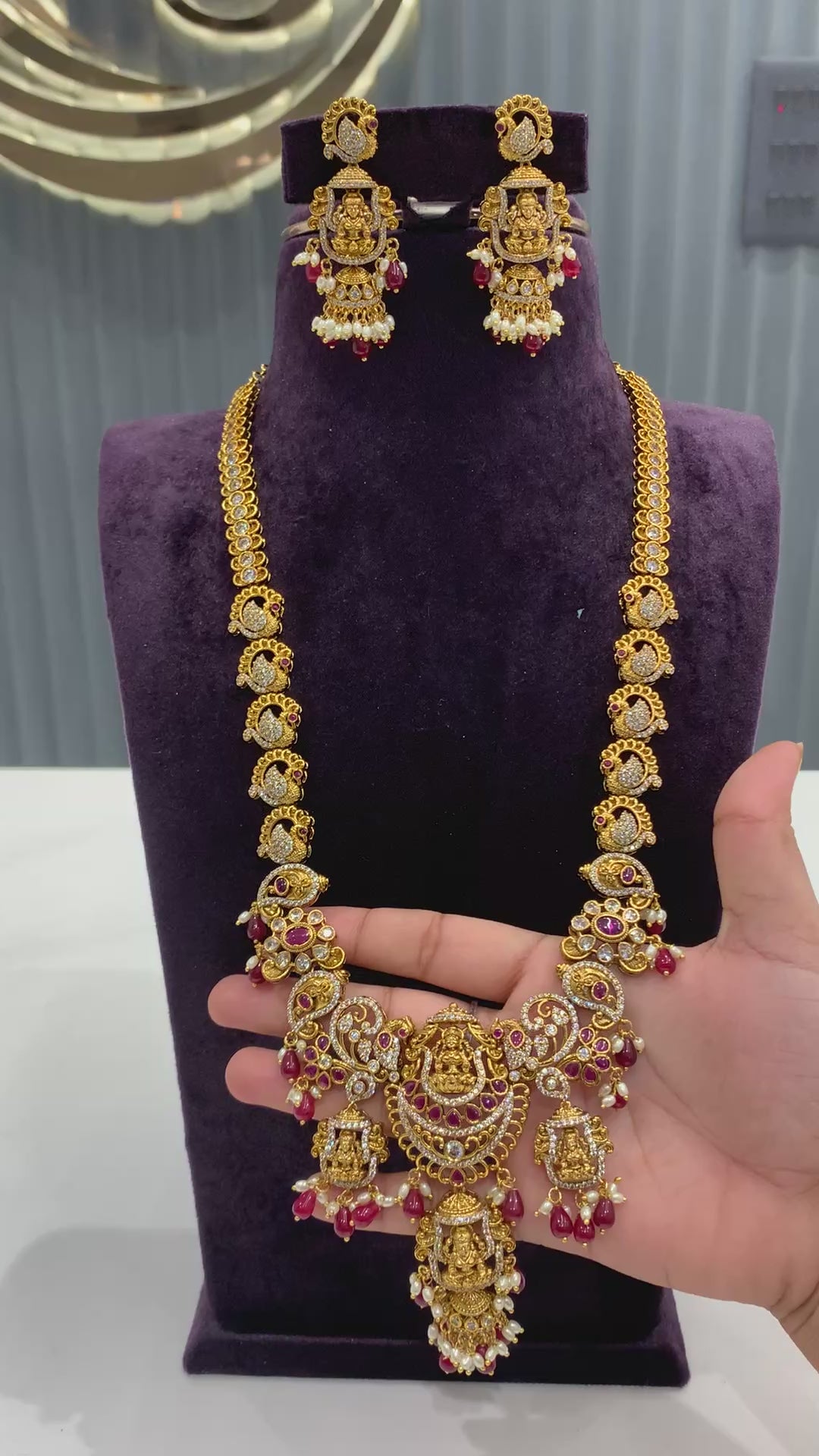 Beautiful Nakshi 3D long haram