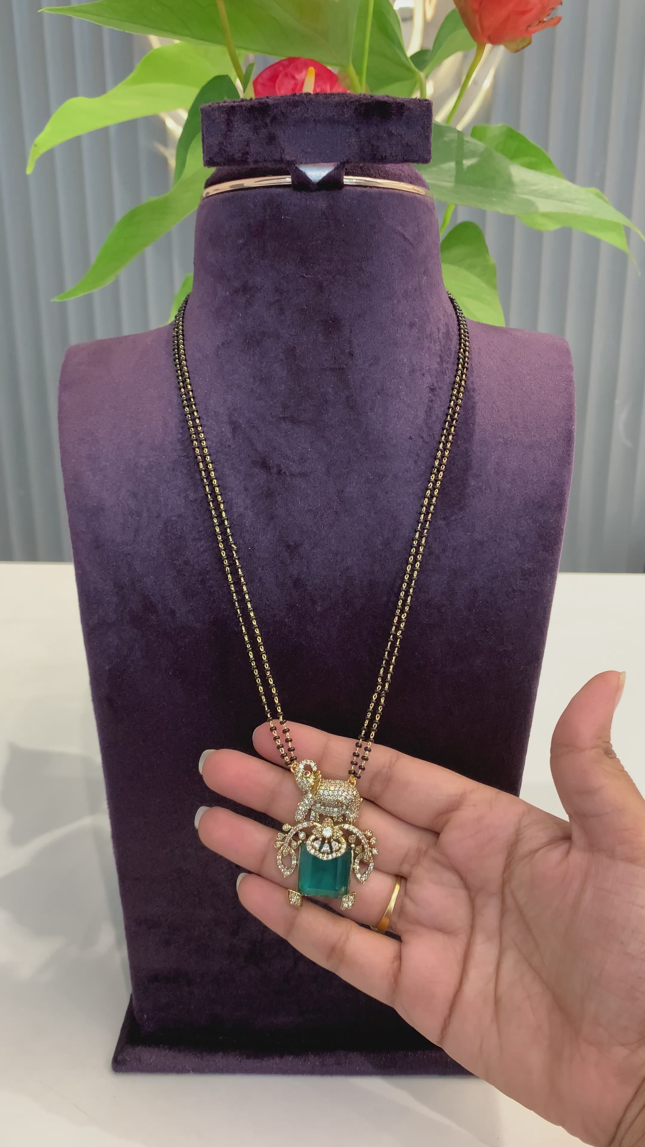 Beautiful 24 inch long Balck beads